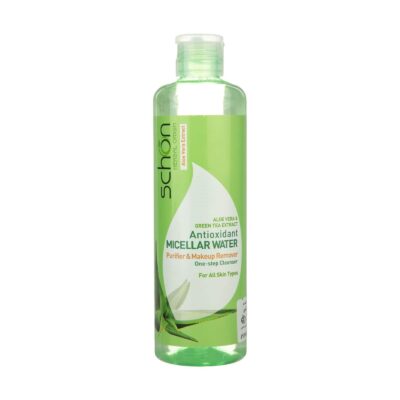محلول پاک کننده شون مدل Antioxidant Micellar Water حجم 300 میلی‌لیتر سبز