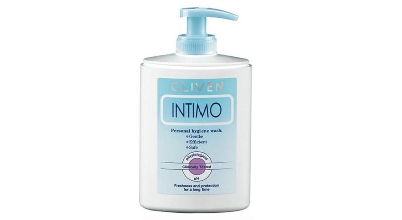 محلول شستشوی بانوان کلیون مدل Intimo Personal Hygiene Wash حجم 300 میلی لیتر آبی
