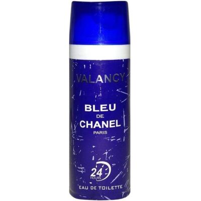 اسپری خوشبو کننده بدن مردانه والانسی مدل Bleu De Chanel حجم 200 میلی لیتر آبی