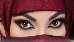 آرایش چشم به سبک عربی